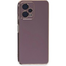 Trend Kapında Xiaomi Poco X5 5g Kılıf Volet Silikon - Mor