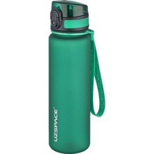 Uzspace 500 ml Su Matarası 13 Farklı Renk Softtouch Koyu Yeşil