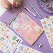 Paperora A5 Sticker Book 466 Adet 18 Yaprak Renkli Etiket Defteri