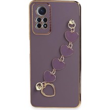 Trend Kapında Xiaomi Redmi Note 12 Pro 4g Kılıf Esila Silikon - Mor