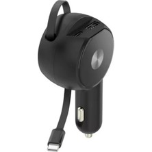 İlkyaz Fashion Süper Hızlı Araç Şarj Cihazı 60W Adaptör Çakmaklık Girişli ILKYZ-KRGRS34