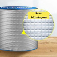 Buffer Yüksek Sıcaklık Dayanan Su Geçirmez Çatı Boru Duvar Çatlak Yapışkan Çamur Bant Folyo 5 mt x 10 cm