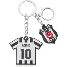 Beşiktaş Kişiye Özel Forma Anahtarlık