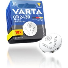 Varta Power On Demand CR2430 Bli 1X10