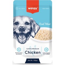 Wanpy Tavuklu Yaş Köpek Maması 100 G
