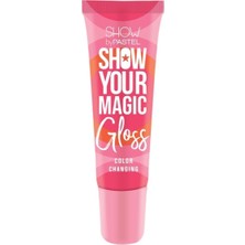 Show By Pastel Show Your Magic Gloss Color Changing - Renk Değiştiren Dudak Parlatıcısı, 9 ml