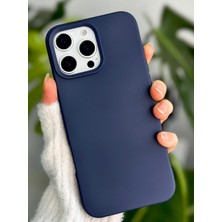 Go Aksesuar Iphone 16 Promax ile Uyumlu Içi Kadife Esnek Silikon Leke Tutmaz Lansman Kılıf