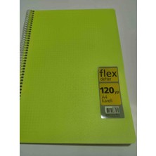Flex Defter A4 Kareli 120yp