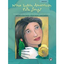 Nine Latin American Folk Songs: Medium Low Voice (Spanish, English Language Edition), Book & CD (Spa