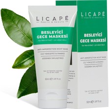 Licape-Besleyici Gece Maskesi (Çay Ağacı Özlü) 50ML