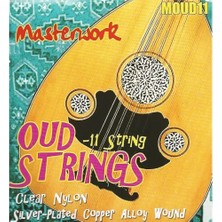 Masterwork Oud Strings MOUD11 Nylon Silver Plated Alloy Wound 11 String