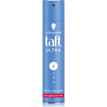 Taft Ultra Saç Spreyi 250 ml 24 Saat Kalıcı Tutuş Sağlayan Dayanıklı Formül