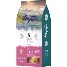 Mystic Az Tahıllı Yavru Kedi Maması Tavuklu 1,5 kg