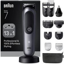 Braun Hepsi Bir Arada Series 7, 13'ü 1 Arada Tıraş Kiti, Problade, Autosense, AIO7560