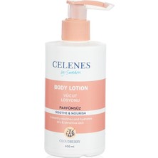 Celenes By Sweden Celenes Cloudberry Vücut Losyonu Kuru/hassas Ciltler Parfümsüz (200 Ml)