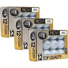 Titleist Premium Karışık Golf Topları, 96'lı Paket, Sarı
