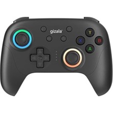 Gizala Kablosuz Oyun Kontrolcüsü Gamepad Hall Effect Triggers Joystick Game Controller Switch 2 / Sw