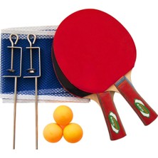 Delta Spor Delta Ds 870 Masa Tenisi Raket Seti, Unisex, Çok Renkli, Tek Beden