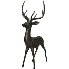 Hace Bazaar Metal Geyik Biblosu 150 cm KSK318 -Hcb