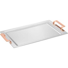 Korkmaz A1785-2 Gala Servis Tepsisi Rosagold