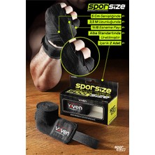 Sporsize Voven Boxing Muay Thai Bandage Boks Bandajı Muay Thai Bandajı El Sargısı Tüm Ebatlar, Renkl