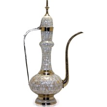 Hace Bazaar Pirinç Sedefli Ibrik 75 cm KSK134 -Hcb