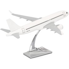 Zek Upp Zekupp Airbus A320 Model Uçak, 1/100 Beyaz Elit Maket Uçak (ZU-UCK0108)