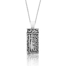 Tienda Elegante Gümüş Kılıç Cevşen Dualı Kolye