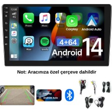Volkswagen Jetta 2011-2017 Uyumlu 10 İnç Android Multimedya 4 GB RAM 64 GB Hafıza OEM