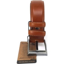 Sistem Cst Erkek Iç ve Dış Deri  Kemer 3.5cm.-Taba