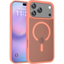 Techora Sale Mey Ithalat®   iPhone 17 Pro Max Jota Magsafe Kapak - Turuncu