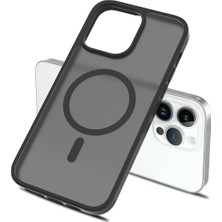 Techora Sale Mey Ithalat®   iPhone 15 Pro Jota Magsafe Kapak - Siyah