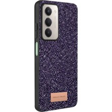 Techora Sale Mey Ithalat®   Redmi 15 4g Bright Simli Kapak - Derin Mor