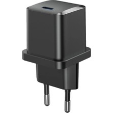 Techora Sale Mey Ithalat®  C76 30W Gan Şarj Cihazı - Siyah