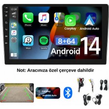 Hyundai Elantra 2011-2013 Uyumlu 9 İnç Android Multimedya 8 GB RAM 64 GB Hafıza OEM