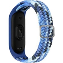 Techora Sale Mey Ithalat®   Mi Band 6 Star Kordon - Lacivert-Mavi