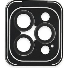 Techora Sale Mey Ithalat®   iPhone 16 Pro Max Pvd Metal Kamera Lens - Siyah