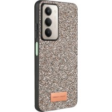 Techora Sale Mey Ithalat®   Redmi 15 4g Bright Simli Kapak - Gümüş