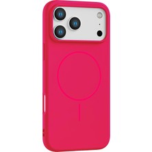 Techora Sale Mey Ithalat®   iPhone 17 Pro Max Jully Magsafe Kapak - Pembe