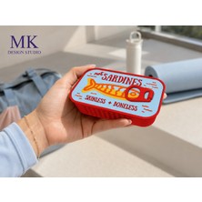 MK Design Sardalya Konservesi Tasarımlı Takı Kutusu | Seyahat Takı Organizeri | 3D Baskı