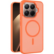 Techora Sale Mey Ithalat®   Mi 15T Pro Jota Magsafe Kapak - Turuncu