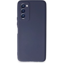 Royaleks Tecno Camon 18 Kılıf First Silikon - Lacivert