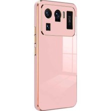 Royaleks Xiaomi Mi 11 Ultra Kılıf Volet Silikon - Pembe