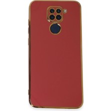Royaleks Xiaomi Redmi Note 9 Kılıf Volet Silikon - Kırmızı