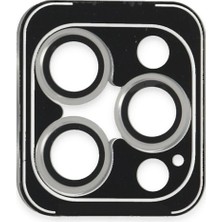 Techora Sale Mey Ithalat®   iPhone 16 Pro Max Pvd Metal Kamera Lens - Gümüş