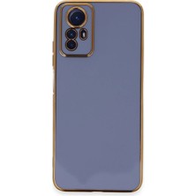 Royaleks Xiaomi Redmi Note 12S Kılıf Volet Silikon - Mavi