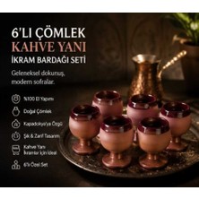 Han Cappadocia Collection Kapadokya Çömlek Meşrubat-Kahve Yanı Ikram Bardağı Seti 6 'lı