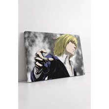 Mushen Studio Hunter x Hunter Kurapika Kızıl Göz Zincir Gücü Anime Minimal Karizmatik Çizim Kanvas Tablo Duvar Dek