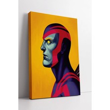 Mushen Studio Hawkeye Portre Okçu Karakter Tasarım Minimal Modern Stil Dekoratif Kanvas Duvar Tablosu Kanvas Tablo