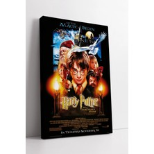 Mushen Studio Harry Potter Felsefe Taşı Film Afişi Renkli Fantastik Büyü Dünyası Tasarımı Modern Kanvas Dekoru Kan